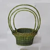 Simple Design Wicker Gift Basket for Garden Planting