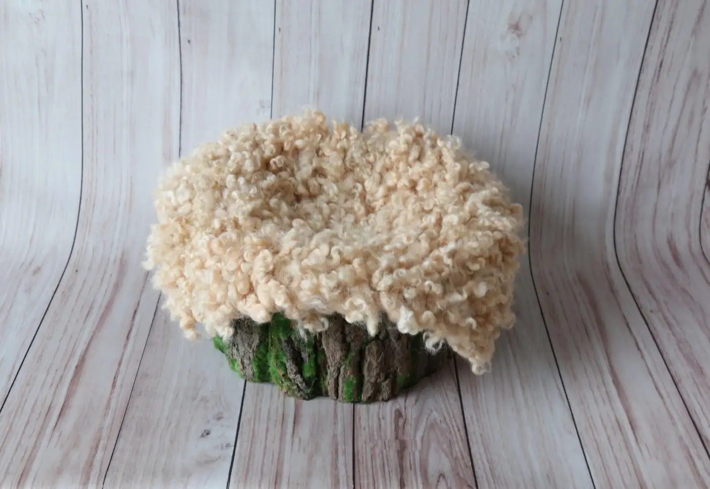 Newborn Wool curly blanket backdrop Baby Wool curly blanket background Newborn baby photography props