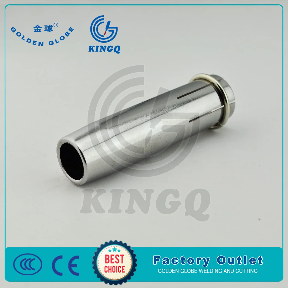 Copper Mig Welding Gas Nozzle Kemppi Pmt27 With Ce Buy Mig Welding