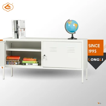 Korean Style Metal Lockers Storage Cabinet With Lock Steel Tv