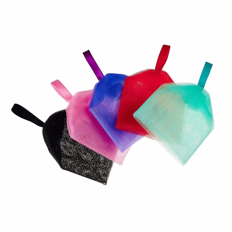 Cosmetic Lather Bubble Facial Net For Cleaning Facial Cleanser Net A26