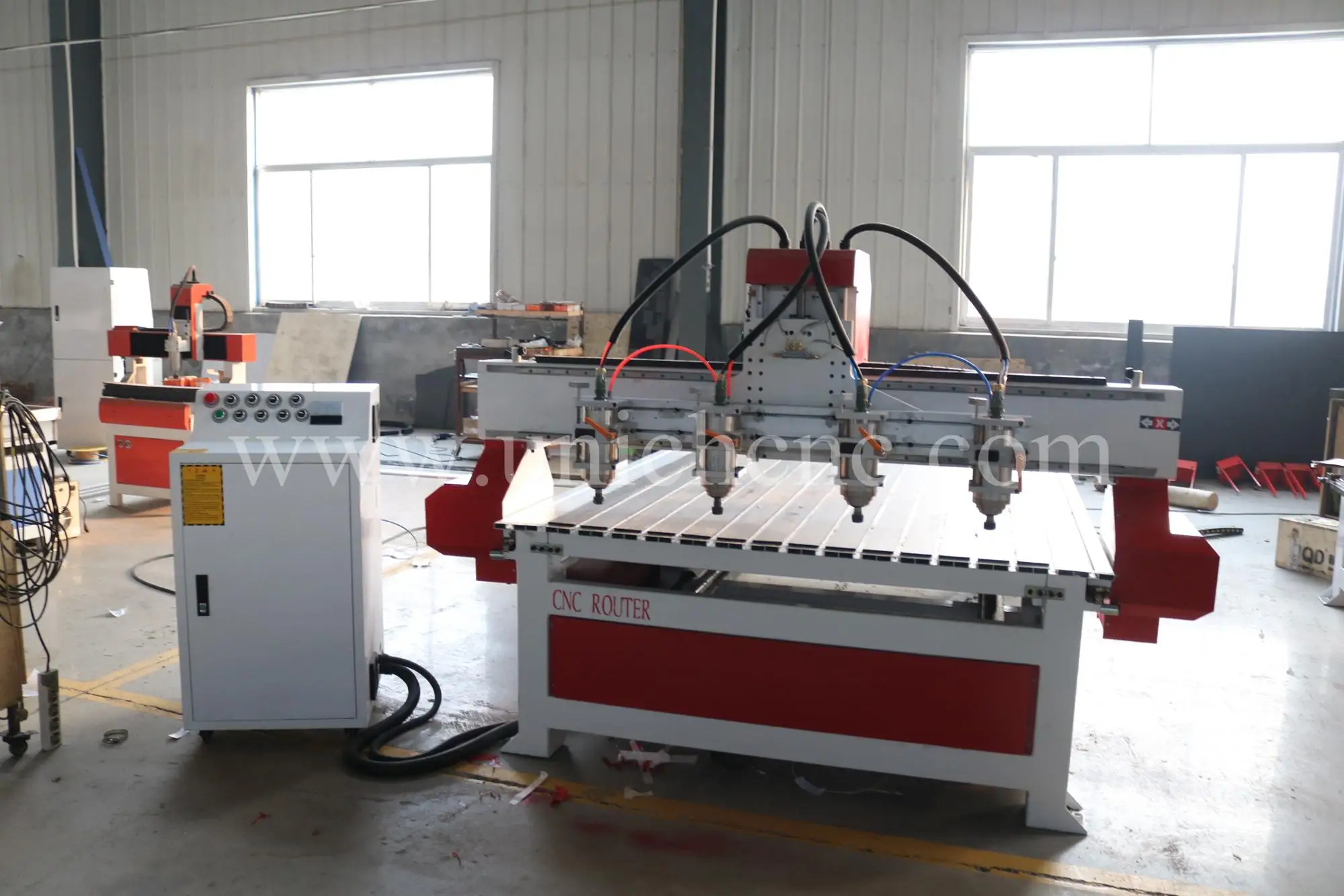 competitive price cnc router machine 4 spindles/cnc woodworking machinery price