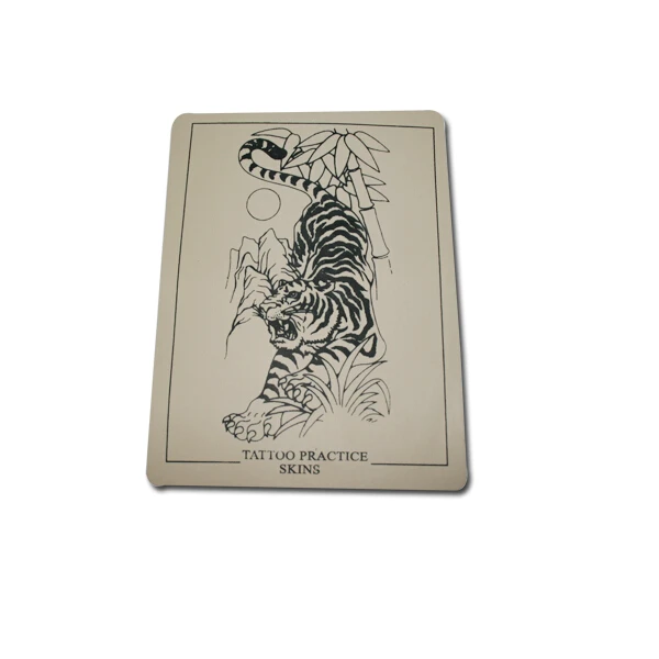Yilong High Quality Tattoo Permanent Make Up  Practice skin,tiger image-40g