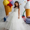 2019 ins explosions piano costumes birthday fluffy flower princess cheap turkish baby kids girl party dress
