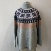 2019 Factory ODM&OEM Sweater Designs Women Pullover Knit Long Sleeve Round Neck Europe Style Custom Sweater