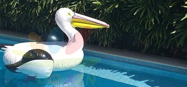 inflatable pelican pool toy