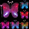 party kids favor led butterfly wings wholesale flashing led wings