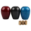 Universal Decorative Car Accessories Gear Bar Personality Real Carbon Fiber Head Manual Shift Knob