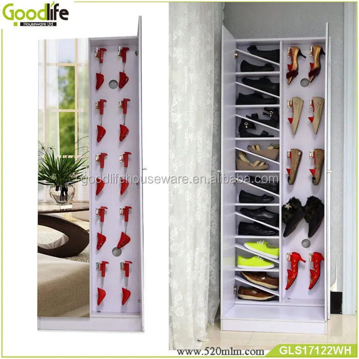 tall shoe rack cabinet
