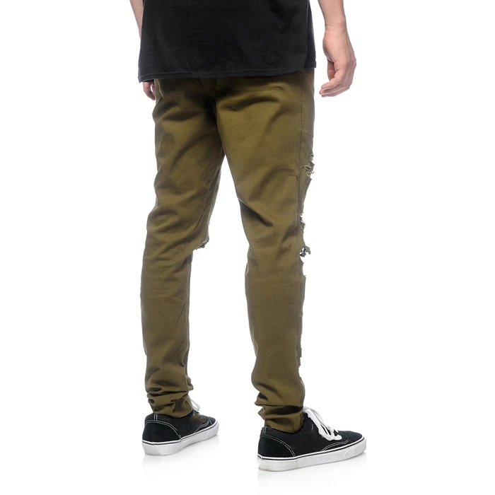 mens olive jogger pants