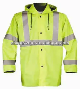 ANSI Class 3 High Visibility Jacket high visibility bomber reflective jacket hood ANSI Class 3 High Visibility Jacket high visibility bomber reflective jacket hood
