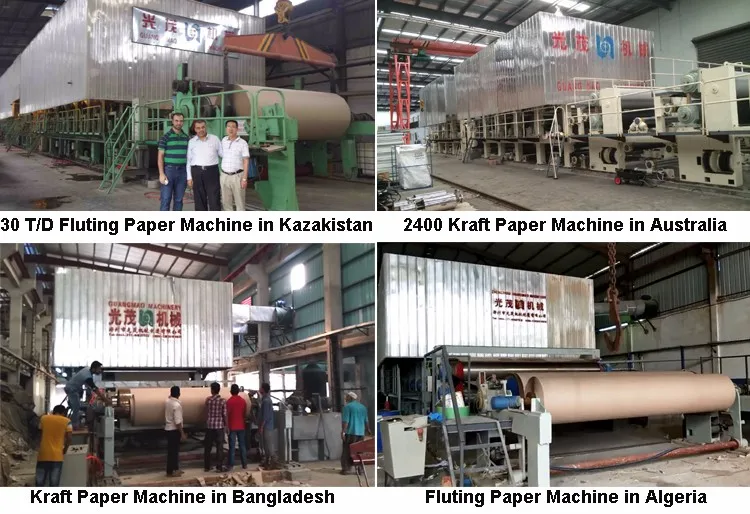 Small Fourdrinier Machine Cost Of Occ Waste Paper Recycling Machine To