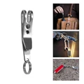 New EA14 EDC Bag Suspension Clip with Key Ring Carabiner Outdoor Quicklink Tool