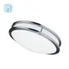 Yidi steel and PMMA warm white double ring indoor bathroom ceiling led light