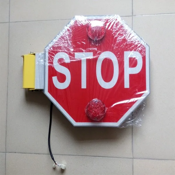 Automatically Turning Stop Sign On School Bus - Buy Turn Stop Sign On ...