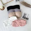 Seamless Women Cotton Brasier Wire Free Strapless Wrap Bra Summer Cut Out Breathable Sexy Lingerie Invisible Bralet Dropshipping