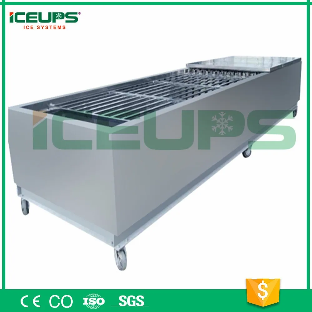 960kg/24h Direct Cooling Block Ice Making Machine With Water Cooling