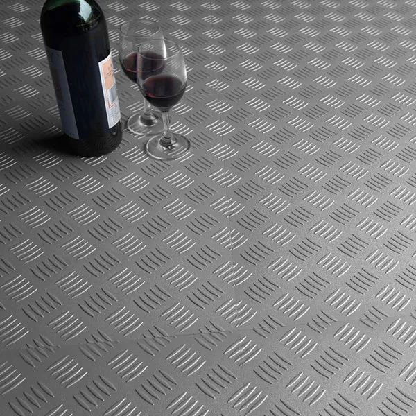 Pvc Circle Stud Pattern Anti Skid Garage Use Pvc Vinyl Tiles