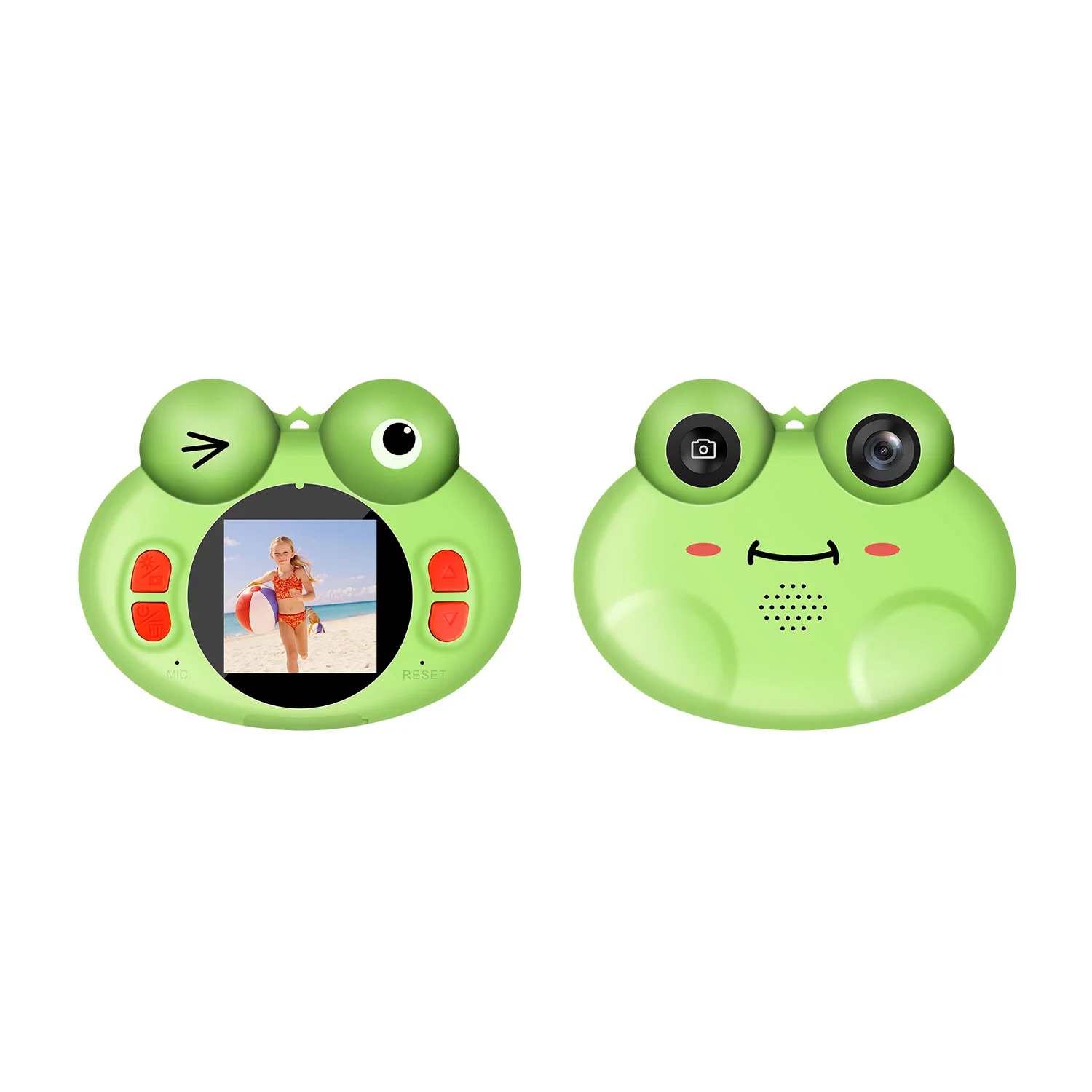 Top Selling Child Cartoon Digital Kids Cam Hd 720p Frog Design Sport ...