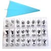 Hot sales Piping tip Set/ baking tools /cake nozzles baking tool set stainless steel piping tip