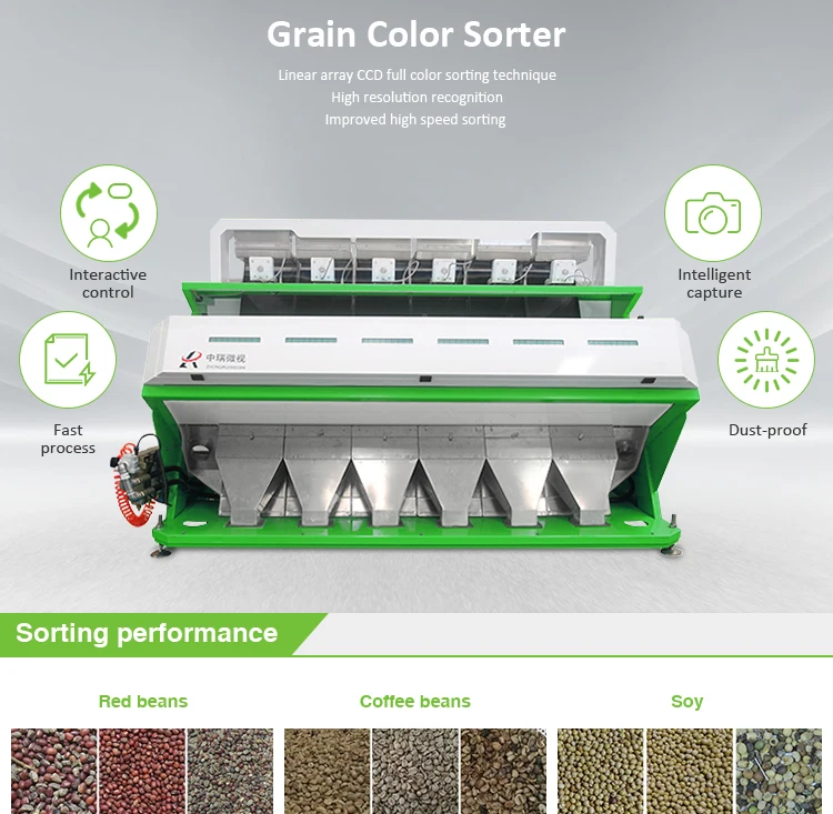 Industrial Ormosia Color Sorter With Hefei Manufacturer With Discount Price