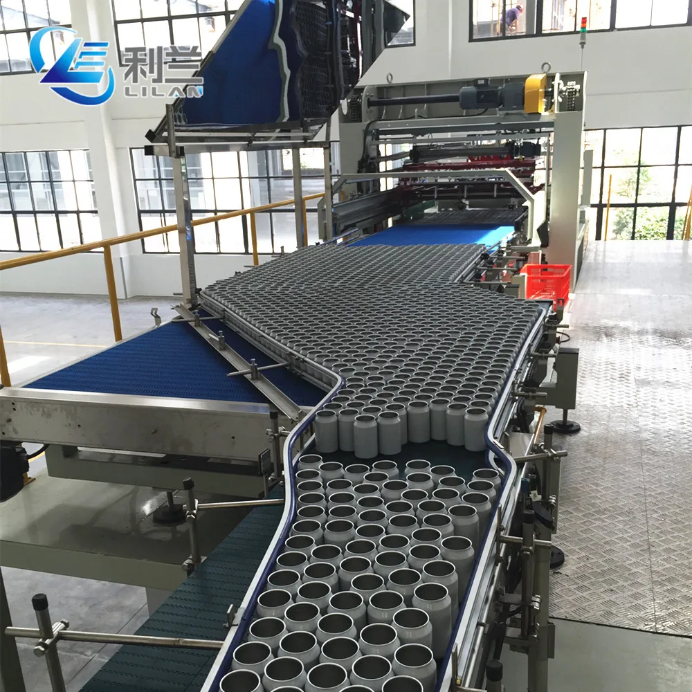 Laborsaving Beverage Bottle Depalletizer Machine For Milk Glass Bottle