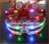 2019 led glasses with 6 led lights , 2019 glasses toy