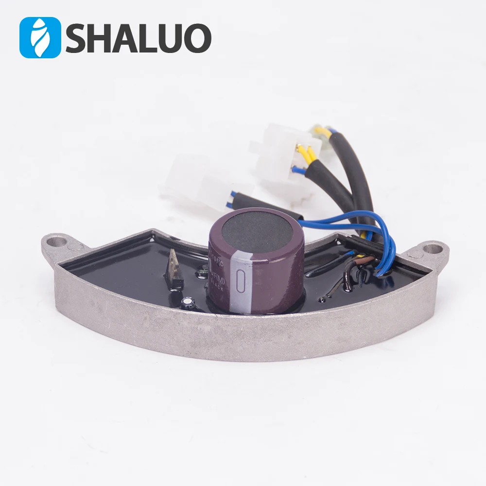 Nuevo Regulador de voltaje automático trifásico 5kw 188 AVR, accesorios de generador de gasolina, estabilizador de voltaje de caja de aluminio