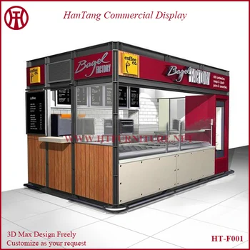 Indoor Shop Coffee Kiosk Design For Beverage Display - Buy 