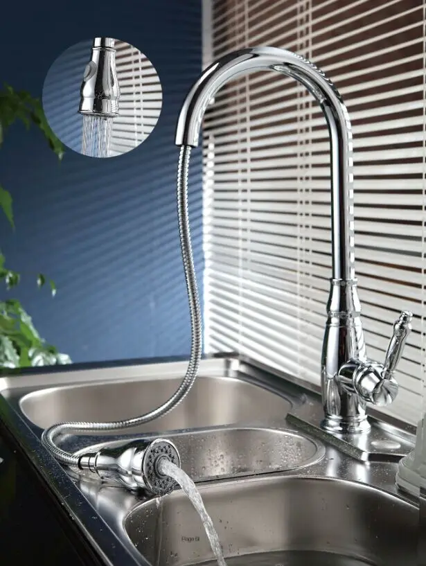 Hs9805 Commercial Kitchen Faucet,Water Tap Extension,Mixer For Kitchen