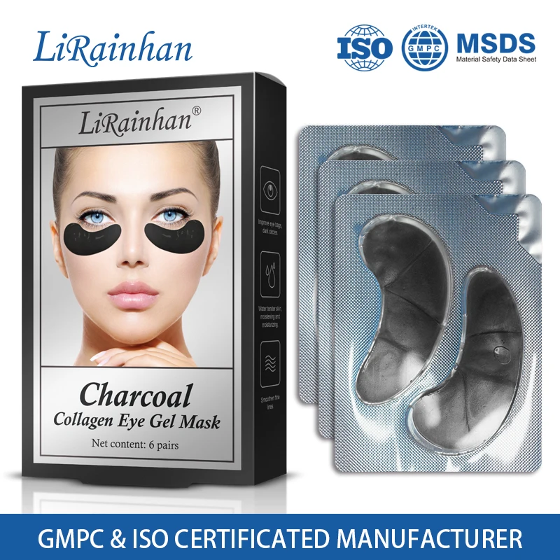 Mascarilla De Colágeno Para Ojos,Máscara De Gel De Colágeno Para Ojos