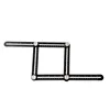 Aluminium Multi Angle Ruler Measures All Angles Template Tools