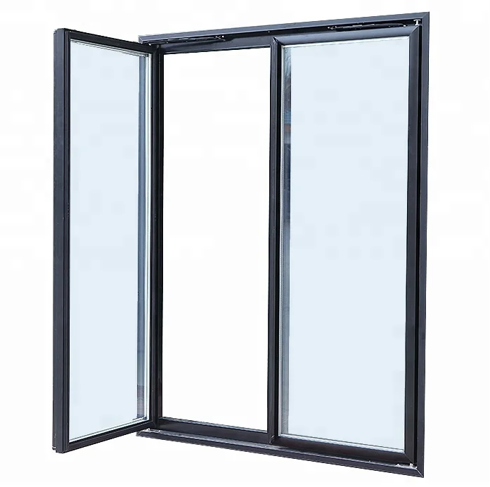 Aluminum alloy frame & glass door systems for industrial refrigerated cabinets and cold rooms