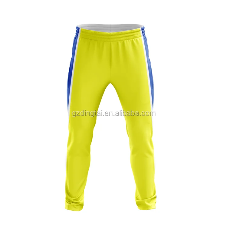 Design Your Own Yellow Soccer Tracksuits For Youth