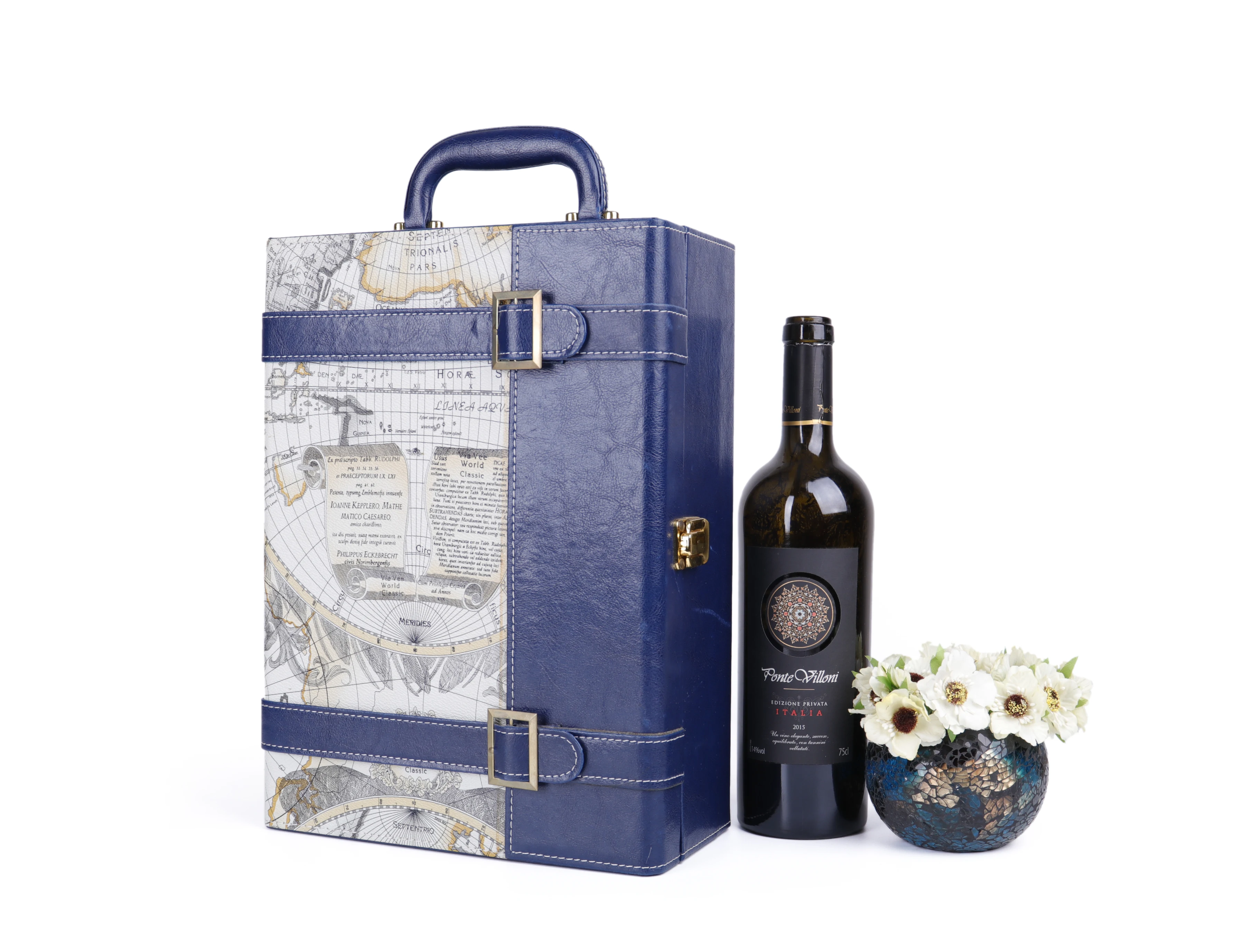 Customized Paper Cardboard Wine Packaging Storage Gift Boxes With