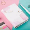 Customized stationery gift leather printed cute diary school supplies planner