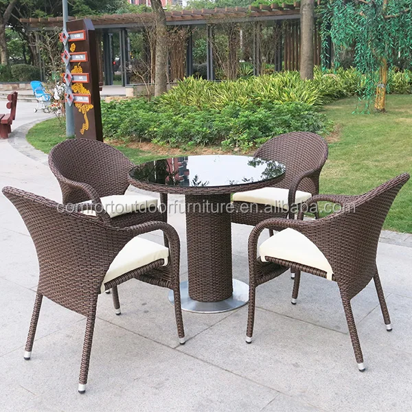 Commercial Rattan Restaurant Dining Furniture Set - Buy Restaurant Set ...