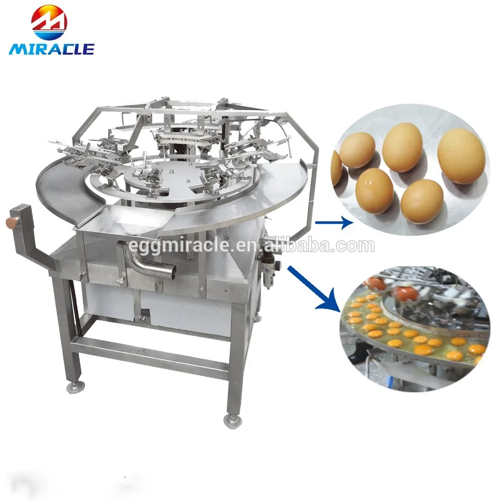 Fullautomatic Use Liquid Egg Separating Equipment/egg Breaker Making