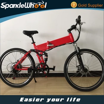 folding bicycle 36v lithium battery