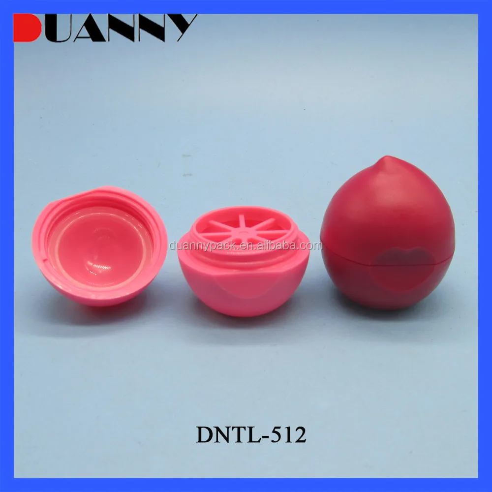 5g Egg Shape Plastic Lip Balm Tube Container For Cosmetics Buy Egg