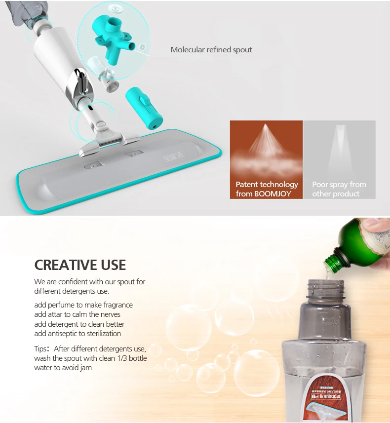 Boomjoy Multifunction Spray Mop Magic Mop P2 Buy 360 Spin Magic