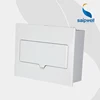 SAIP/SAIPWELL 450*225*80mm 20 way Open Installation Electrical Modular Terminal Waterproof Steel Sheet Distribution Box