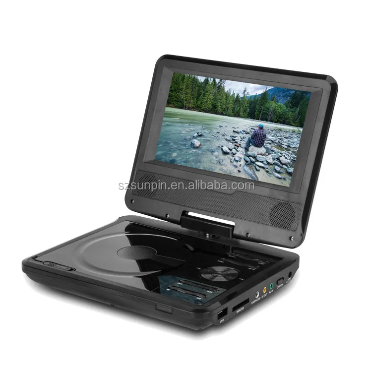 7 Inch Big Lots Portable Dvd Player,Laptop Dvd Player Tv Support Usb Sd