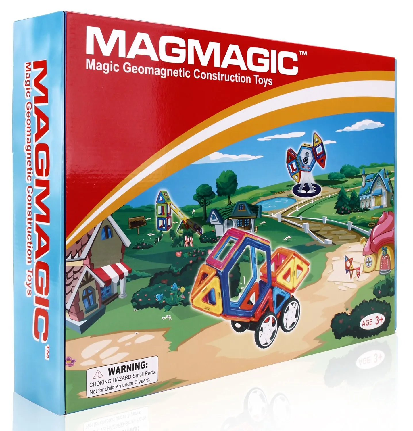 magmagic building block magnetic toys