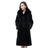 New European female jacket and American imitation fur plush loose jacket coats