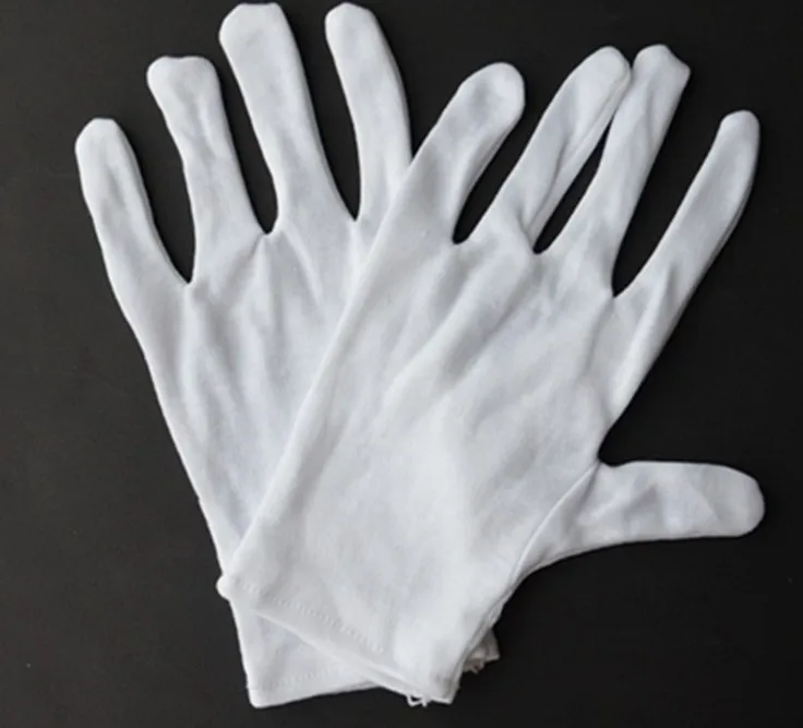 100% Cotton Inspection Working Gloves/cotton Knitted Gloves/cheap Work ...