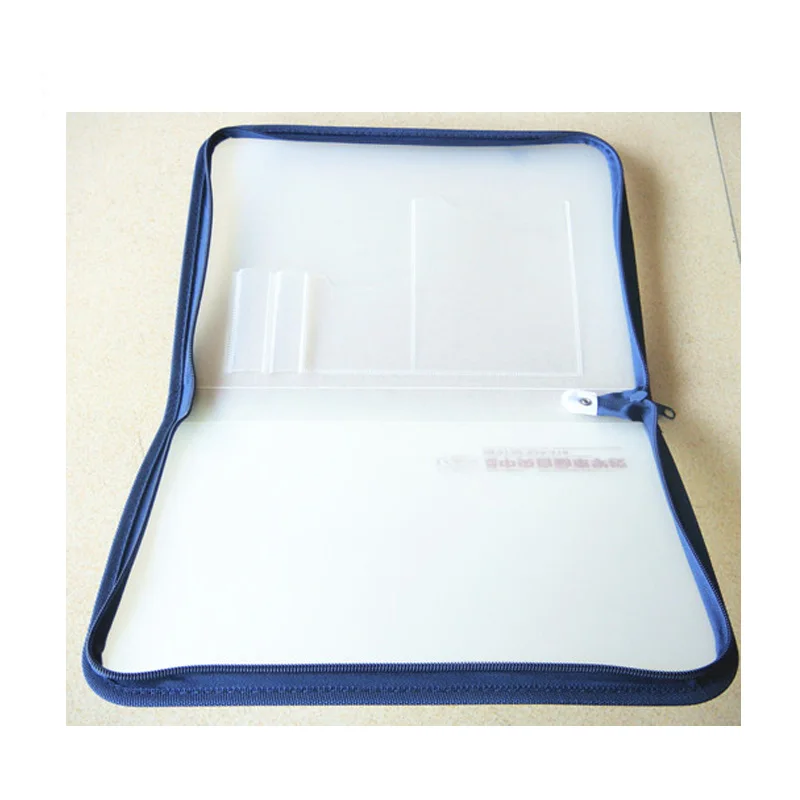 Transparent Zipper Travel Document Holder With Zipper Buy Document