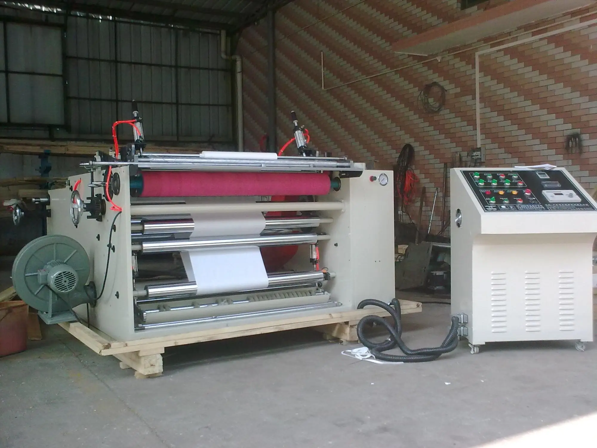 姿势atm 传真温敏纸分切复卷机 - buy atm 分纸机,热敏纸分切机,温敏