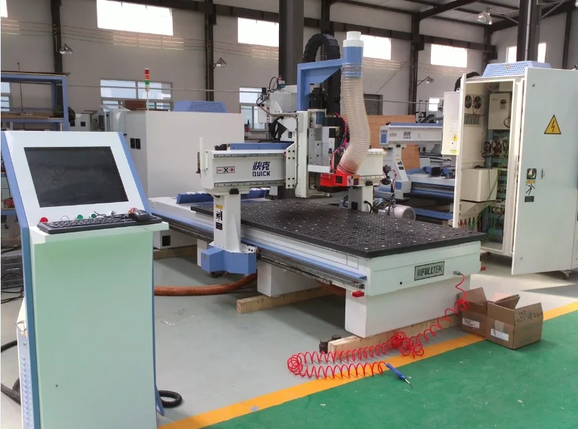High precision woodworking machine for cabinet making ,with auto tool changer , UA481