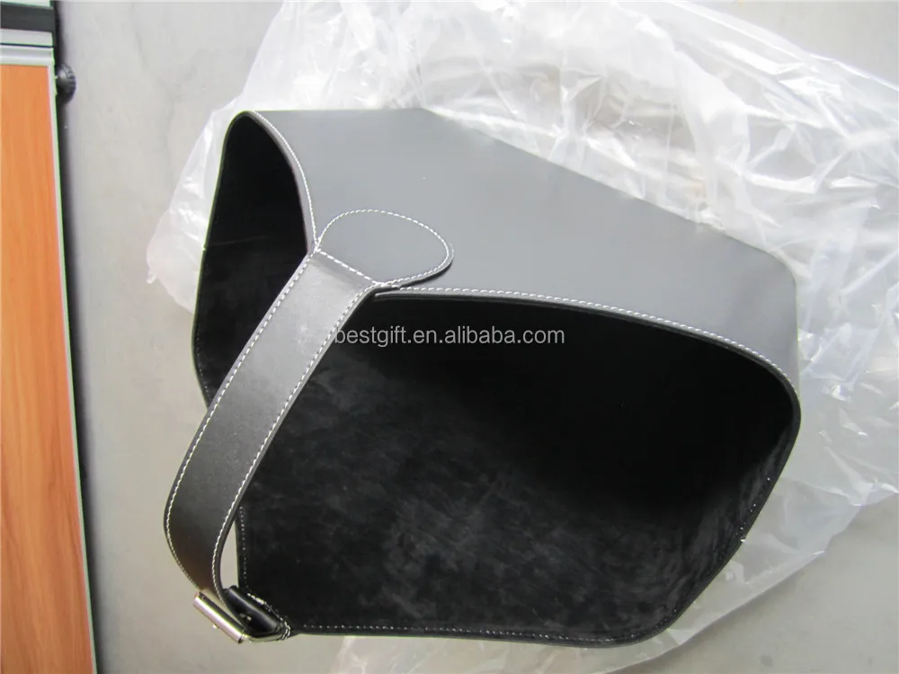 Fashion Faux Leather Magazine Basket Storage Basket For Magazine Buy